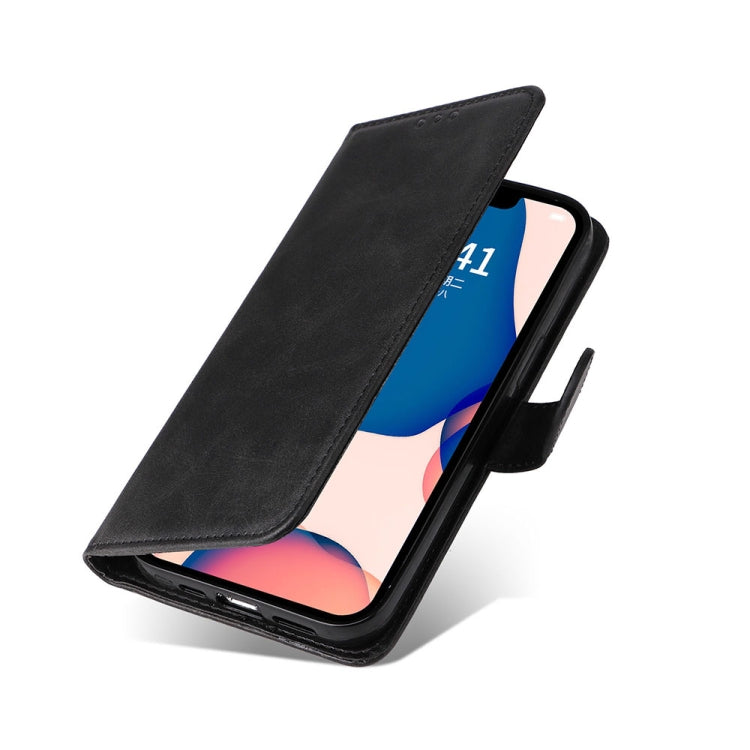 For iPhone 14 JSM Calf Texture Leather Phone Case (Black) - HoMEdemic™ 