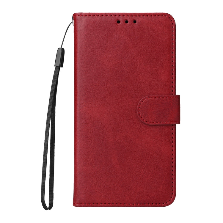 For iPhone 14 Plus JSM Calf Texture Leather Phone Case (Red) - HoMEdemic™ 