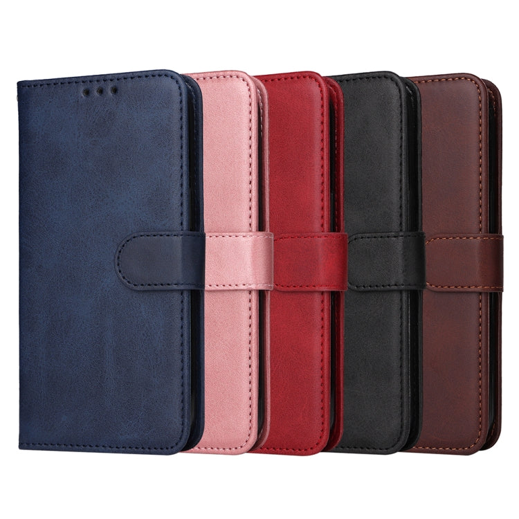 For iPhone 14 Plus JSM Calf Texture Leather Phone Case (Red) - HoMEdemic™ 
