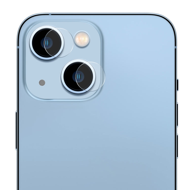 For iPhone 14 / 14 Plus 1 Set ENKAY 2 in 1 0.2mm 9H Tempered Glass Lens Film - HoMEdemic™ 