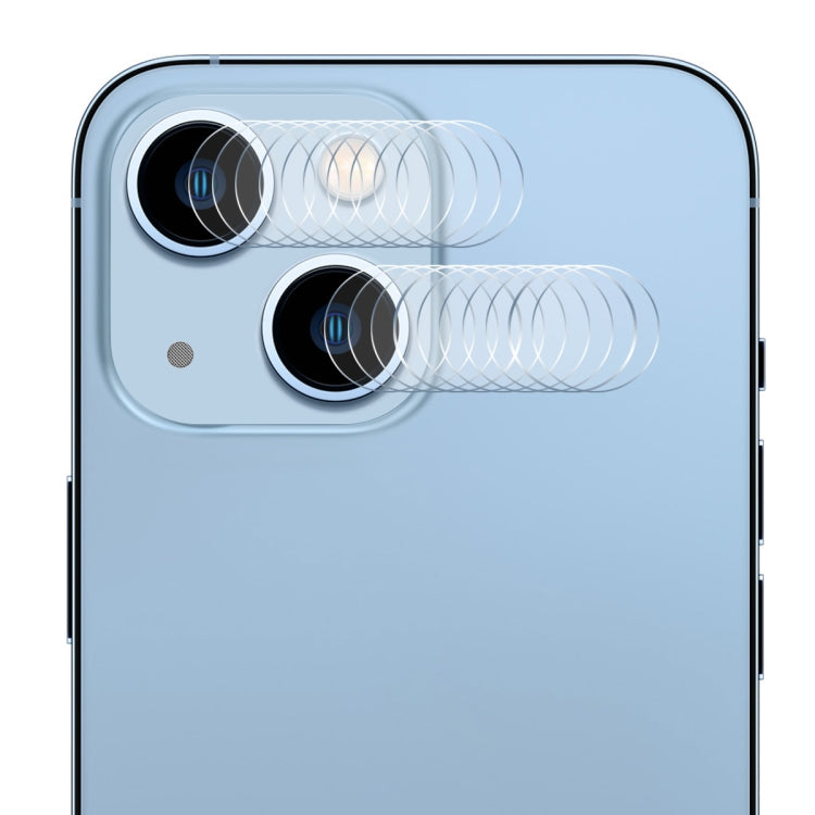 For iPhone 14 / 14 Plus 10 Set ENKAY 2 in 1 0.2mm 9H Tempered Glass Lens Film - HoMEdemic™ 