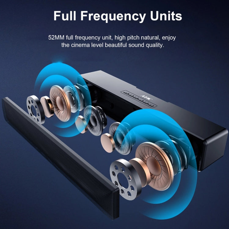 AEC BT601 RGB Light HiFi Soundbar Bluetooth Speaker Home Theater - HoMEdemic™ 
