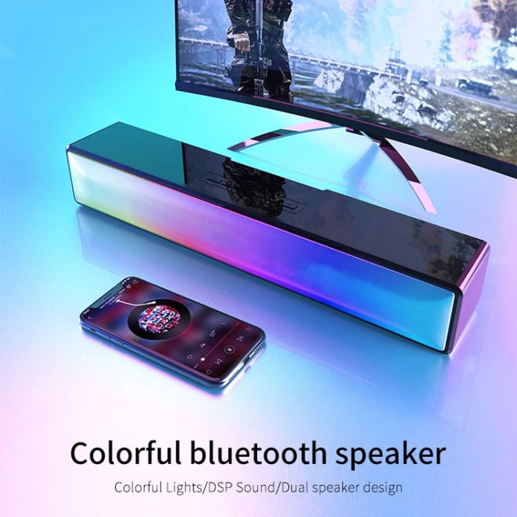AEC BT601 RGB Light HiFi Soundbar Bluetooth Speaker Home Theater - HoMEdemic™ 