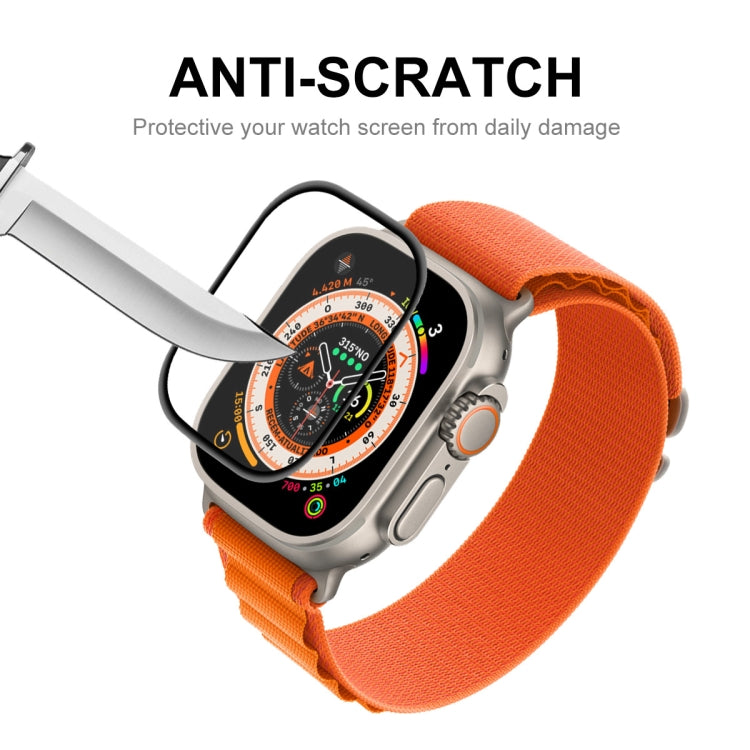 2 PCS ENKAY 3D Soft PC Edge PMMA Screen Film For Apple Watch Ultra / Ultra 2 / Ultra 3 49mm - HoMEdemic™ 