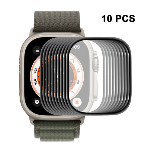 10 PCS ENKAY 3D Soft PC Edge PMMA Screen Film For Apple Watch Ultra / Ultra 2 / Ultra 3 49mm - HoMEdemic™ 