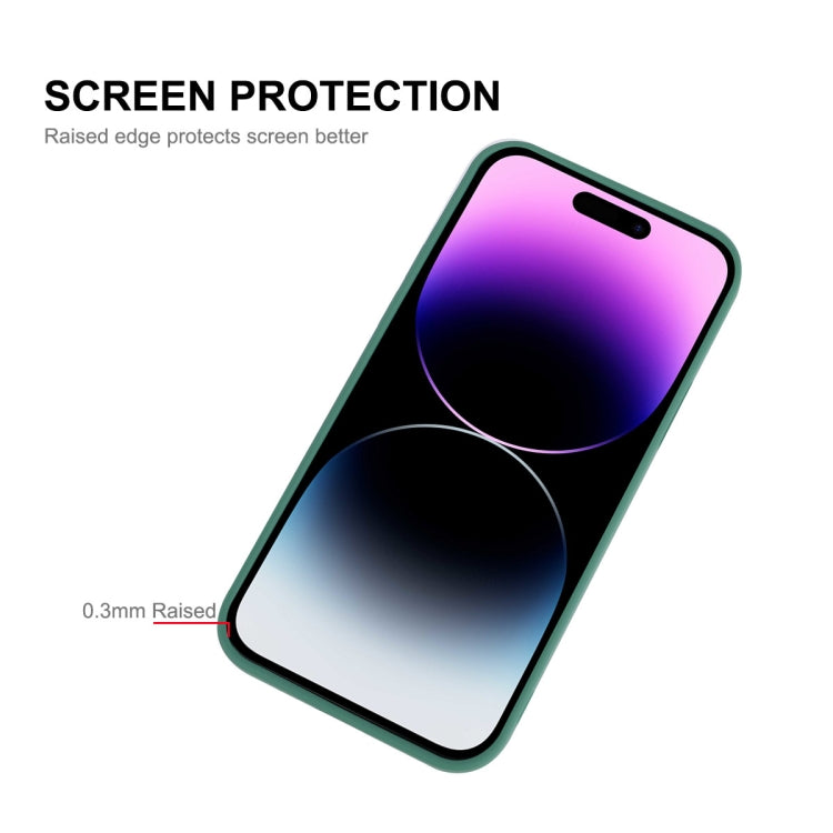For iPhone 14 Pro ENKAY Liquid Silicone Shockproof Phone Case(Purple) - HoMEdemic™ 