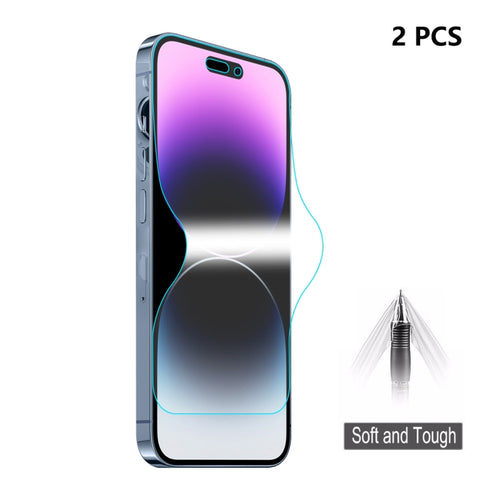 2 PCS ENKAY Full Glue Explosion-proof Hydrogel Film For iPhone 14 Pro - HoMEdemic™ 