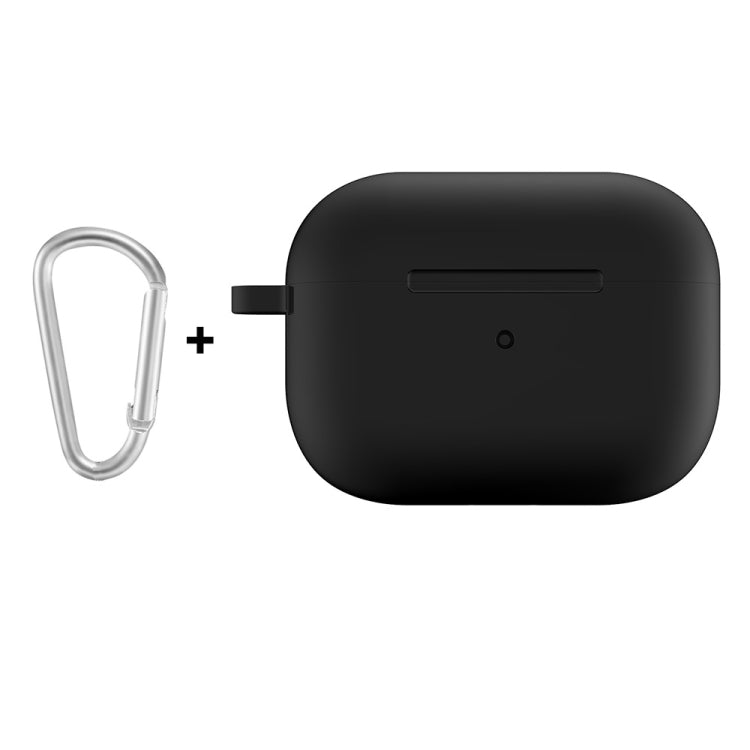 For Apple AirPods Pro 2 2022 ENKAY Thickened Silicone Protective Case with Keychain(Black) - HoMEdemic™ 