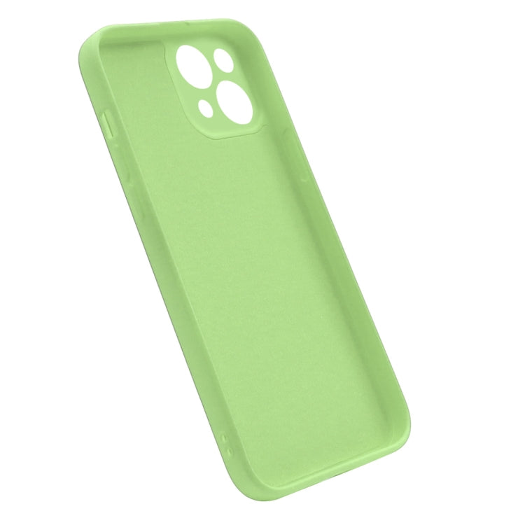 For iPhone 14 ENKAY Liquid Silicone Shockproof Soft Phone Case(Dark Blue) - HoMEdemic™ 