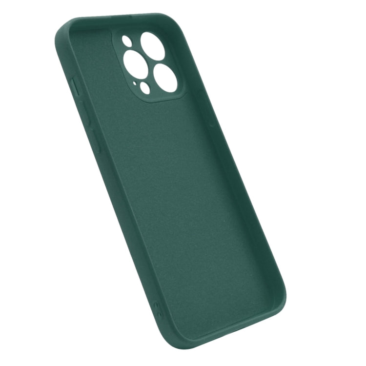 For iPhone 14 Pro ENKAY Liquid Silicone Shockproof Soft Phone Case(Light Green) - HoMEdemic™ 
