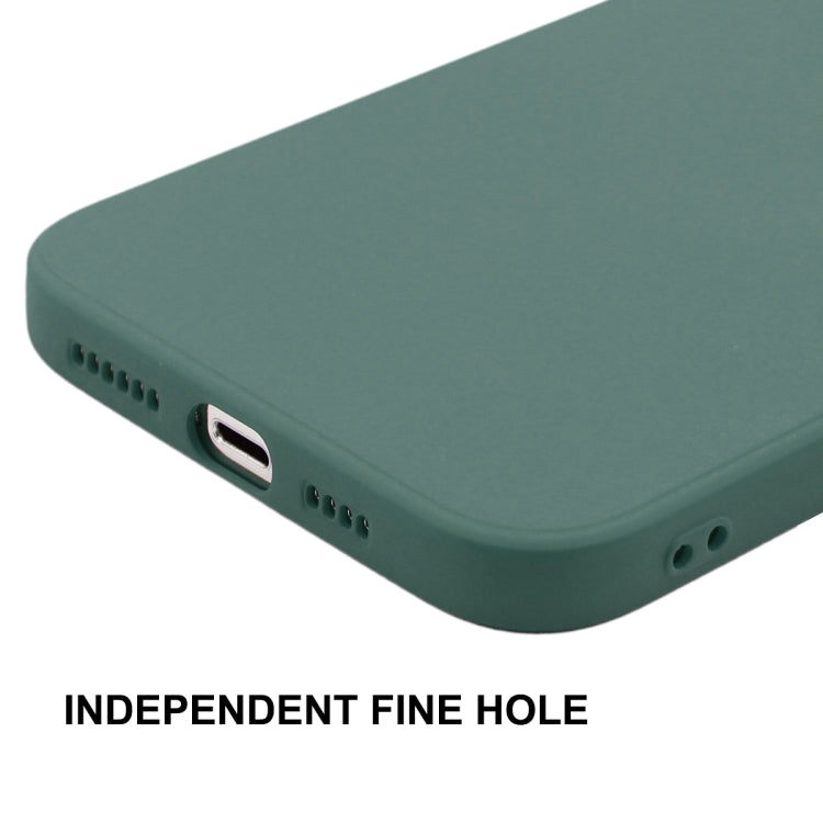 For iPhone 14 Pro ENKAY Liquid Silicone Shockproof Soft Phone Case(Dark Blue) - HoMEdemic™ 