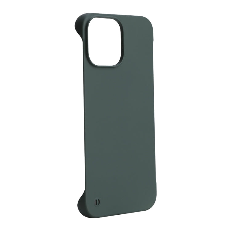 For iPhone 14 ENKAY Matte Frameless PC Phone Case(Dark Green) - HoMEdemic™ 
