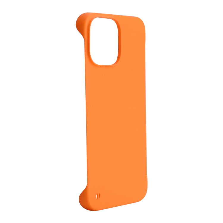 For iPhone 14 ENKAY Matte Frameless PC Phone Case(Orange) - HoMEdemic™ 