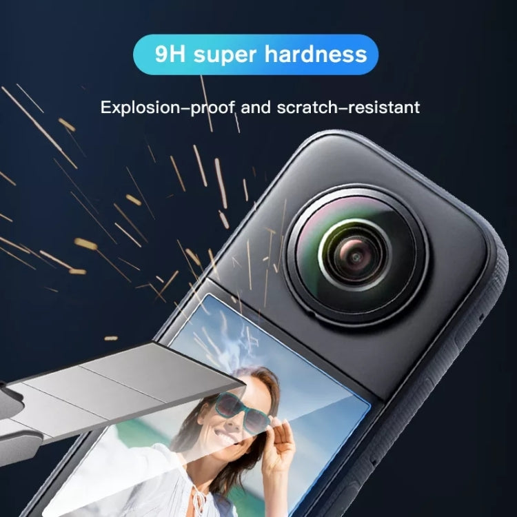 For Insta360 X3 2pcs Transparent HD Curved Protective Film - HoMEdemic™ 