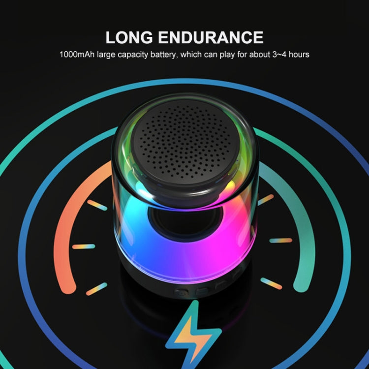 ENKAY Hat-Prince Portable RGB Light Wireless Bluetooth Speaker, Size:S - HoMEdemic™ 