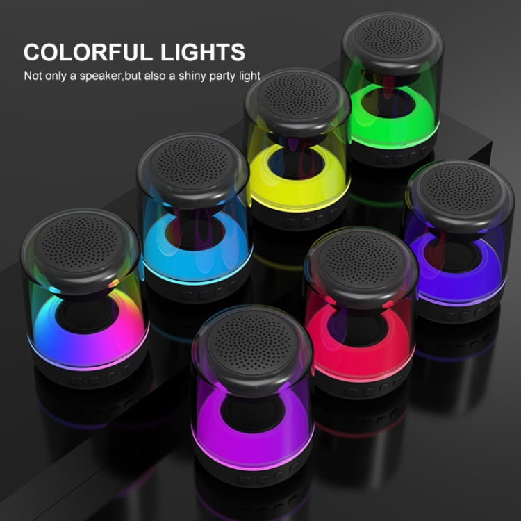 ENKAY Hat-Prince Portable RGB Light Wireless Bluetooth Speaker, Size:L - HoMEdemic™ 