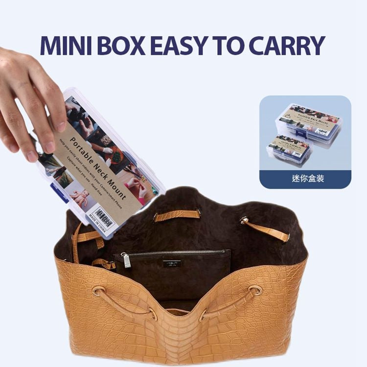 Mini Collar Lazy Adjustable Neck Bracket for GoPro Action Camera Smartphones - HoMEdemic™ 