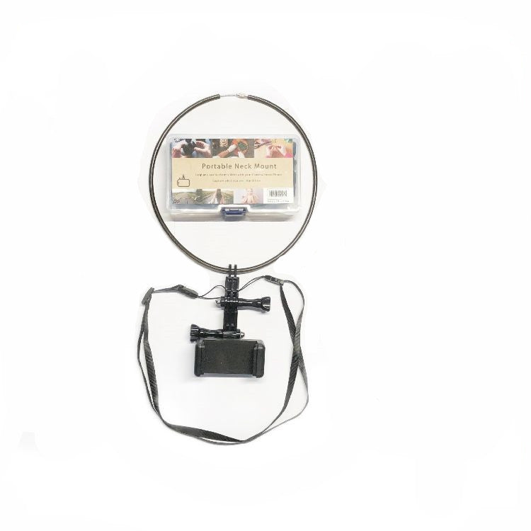 Standard Collar Lazy Adjustable Neck Bracket for GoPro Action Camera Smartphones - HoMEdemic™ 