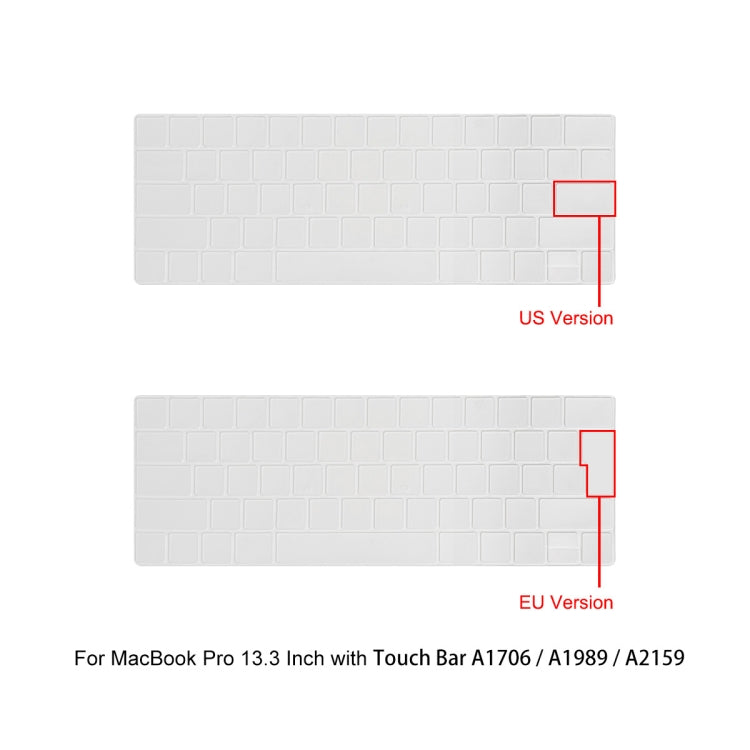 For MacBook Pro 13.3 A1706/A1989/A2159 ENKAY Hat-Prince 3 in 1 Spaceman Pattern Laotop Protective Crystal Case with TPU Keyboard Film / Anti-dust Plugs, Version:US(Spaceman No.5) - HoMEdemic™ 