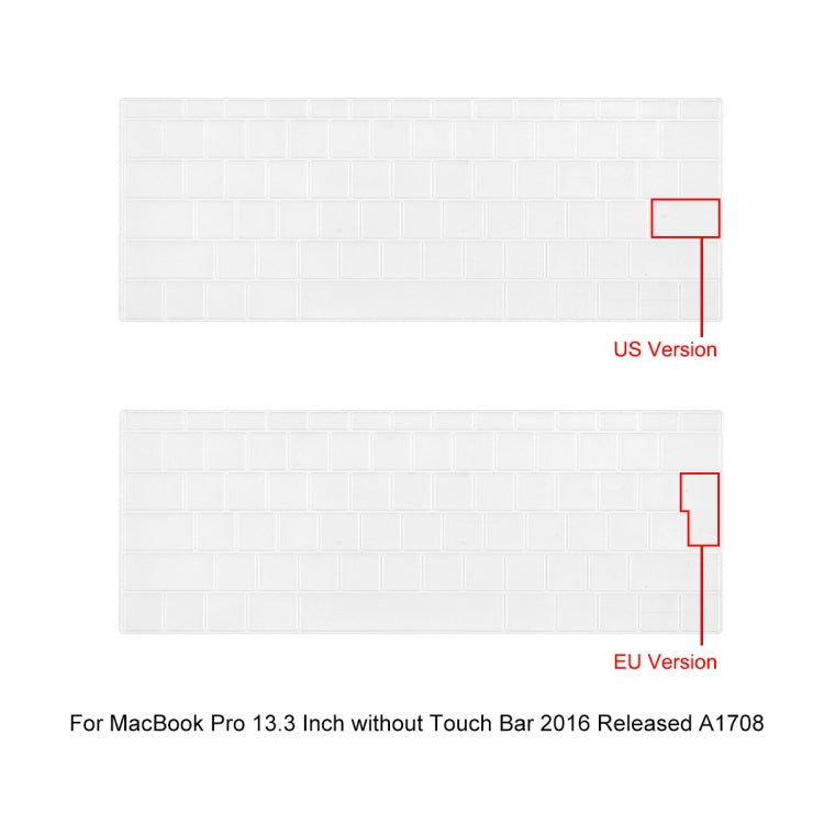 For MacBook Pro 13.3 A1708 ENKAY Hat-Prince 3 in 1 Spaceman Pattern Laotop Protective Crystal Case with TPU Keyboard Film / Anti-dust Plugs, Version:US(Spaceman No.3) - HoMEdemic™ 