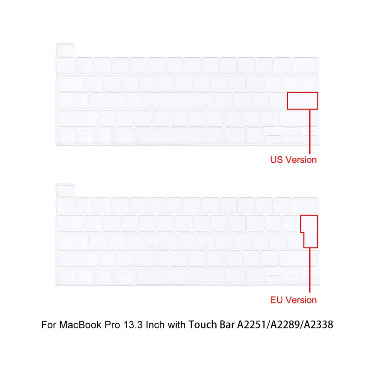 For MacBook Pro 13.3 A2251/A2289/A2338 ENKAY Hat-Prince 3 in 1 Spaceman Pattern Laotop Protective Crystal Case with TPU Keyboard Film / Anti-dust Plugs, Version:US(Spaceman No.5) - HoMEdemic™ 
