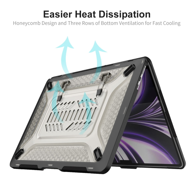For MacBook Air 13.6 2022/2024 A2681 (M2) / A3113 (M3) ENKAY Hat-Prince 3 in 1 Protective Bracket  Case Cover Hard Shell with TPU Keyboard Film / Anti-dust Plugs, Version:US(Blue) - HoMEdemic™ 
