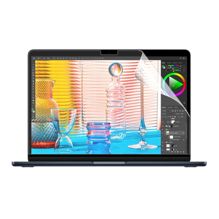 For MacBook Air 13.6 2022/2024  A2681 (M2) / A3113  (M3) ENKAY Hat-Prince Clear HD PET Laptop Screen Protector - HoMEdemic™ 