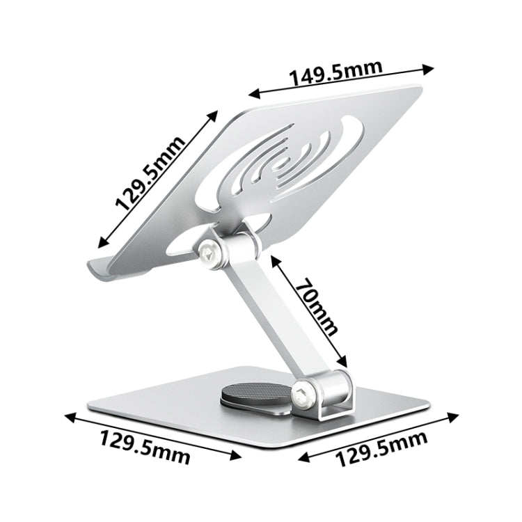 JUNSUNMAY 360 Degree Rotating Foldable Height Angle Adjustable Phone Tablet Holder(Style A) - HoMEdemic™ 