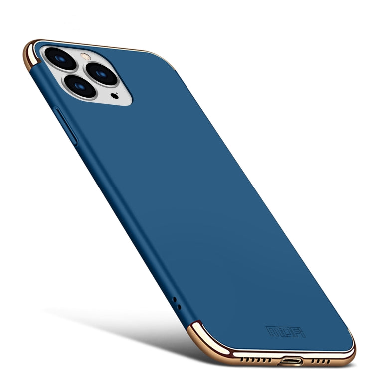 For iPhone 14 Pro MOFI Yatun Series 3 in 1 Stitching PC Phone Case(Blue) - HoMEdemic™ 