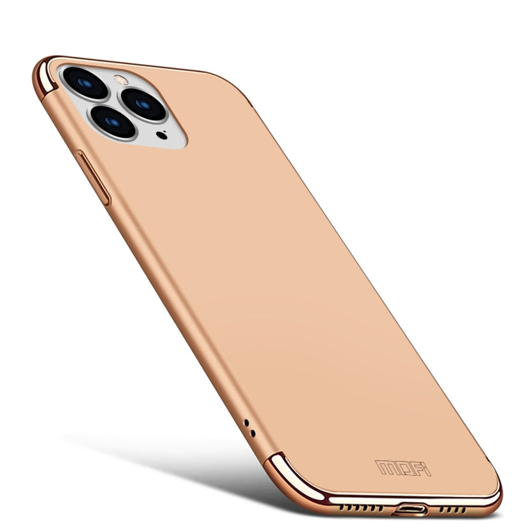 For iPhone 14 Pro MOFI Yatun Series 3 in 1 Stitching PC Phone Case(Gold) - HoMEdemic™ 