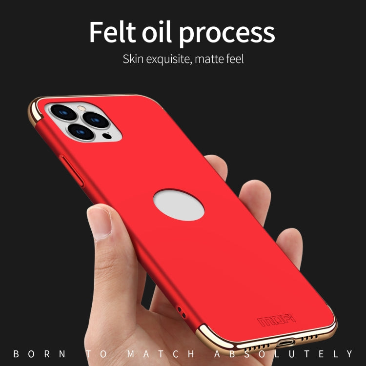 For iPhone 14 Pro MOFI Yatun Series 3 in 1 Stitching PC Phone Case(Black) - HoMEdemic™ 