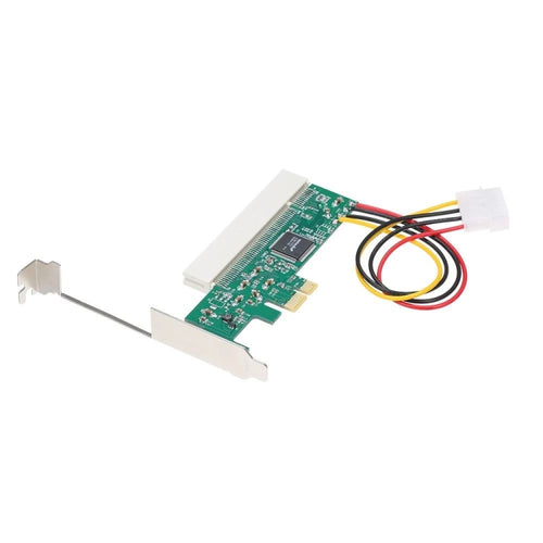 PCI-E to PCI Adapter Card Converter with 4Pin Power Supply - HoMEdemic™ 