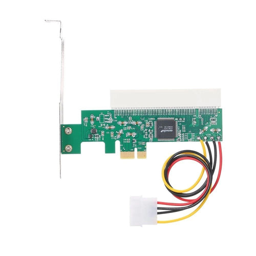 PCI-E to PCI Adapter Card Converter with 4Pin Power Supply - HoMEdemic™ 