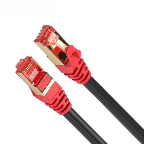 Gold Plated Head CAT7 High Speed 10Gbps  Ethernet RJ45 Network LAN Cable (10m) - HoMEdemic™ 