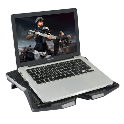 S400 Four Cooling Fans Foldable Adjustable Gaming Laptop Desktop Holder - HoMEdemic™ 