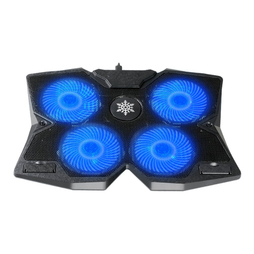 S400 Four Cooling Fans Foldable Adjustable Gaming Laptop Desktop Holder - HoMEdemic™ 