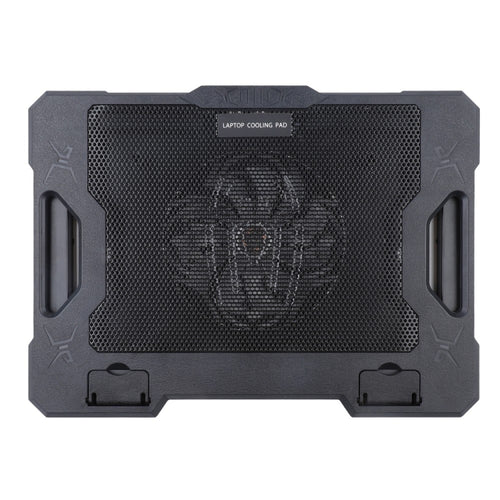 S100 One Fan Adjustable Height Dual USB Ports Laptop Cooling Pad - HoMEdemic™ 