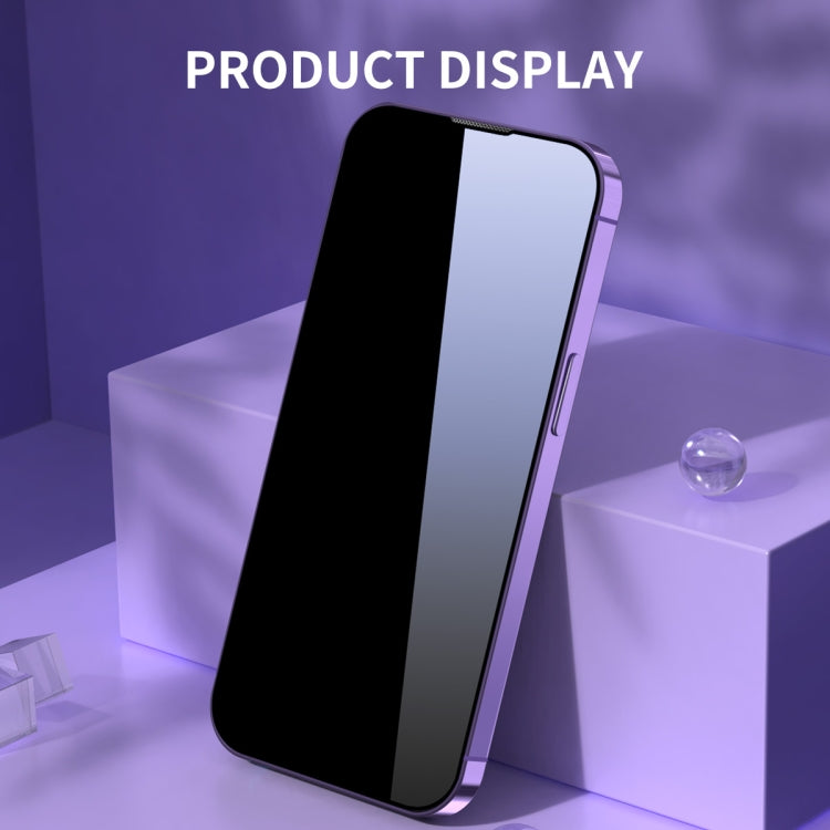 For iPhone 14 / 13 Pro / 13 ENKAY Hat-Prince 25 Degree Privacy 8K UHD AGC Tempered Glass Film - HoMEdemic™ 