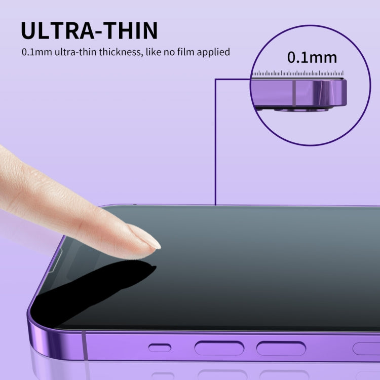 For iPhone 12 Pro Max 2pcs ENKAY Hat-Prince 0.1mm Ultrathin Anti-reflection Special Glass Film - HoMEdemic™ 