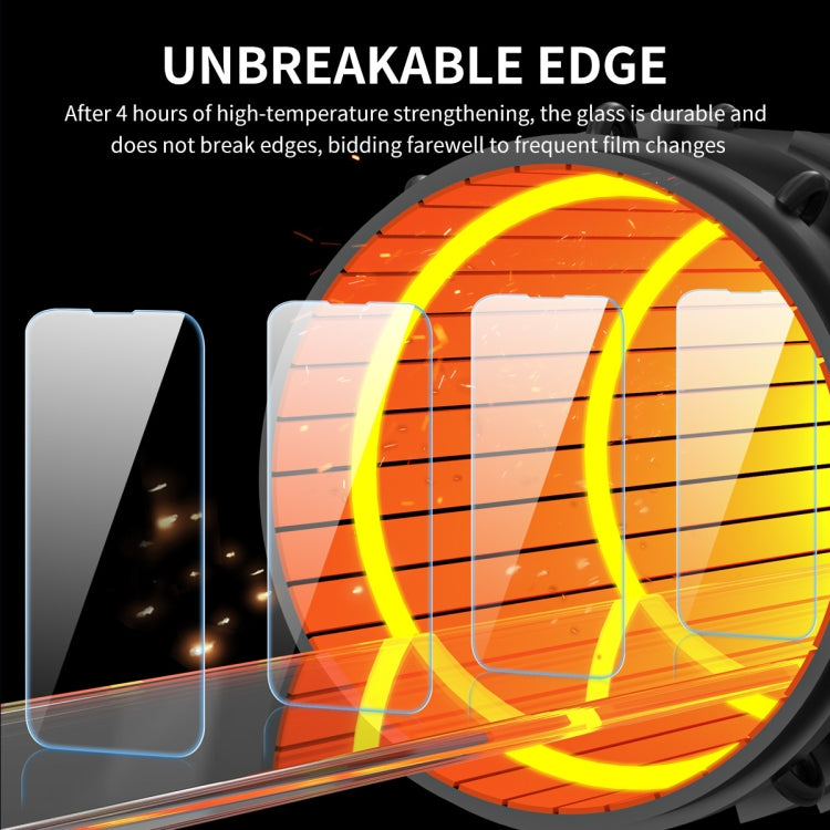 For iPhone 12 Pro Max 2pcs ENKAY Hat-Prince 0.1mm Ultrathin Anti-reflection Special Glass Film - HoMEdemic™ 