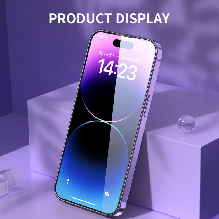 For iPhone 12 Pro Max 2pcs ENKAY Hat-Prince 0.1mm Ultrathin Anti-reflection Special Glass Film - HoMEdemic™ 