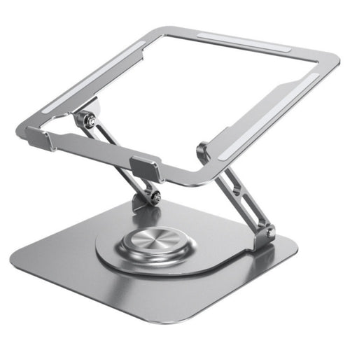 D147 Foldable 360 Degree Rotating Laptop Lifting Bracket Aluminum Alloy Notebook Desktop Stand(Silver) - HoMEdemic™ 