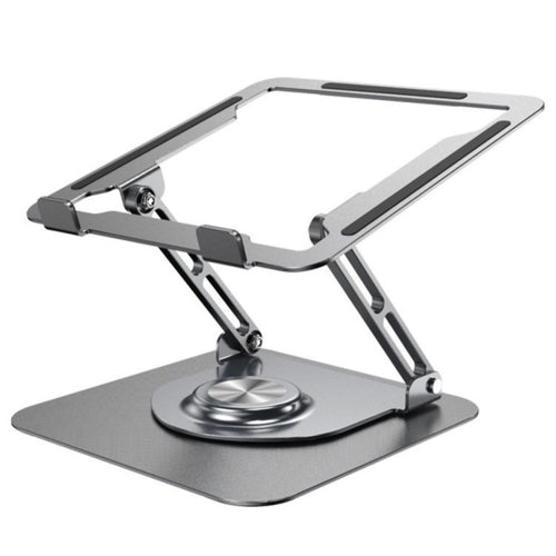 D147 Foldable 360 Degree Rotating Laptop Lifting Bracket Aluminum Alloy Notebook Desktop Stand(Gray) - HoMEdemic™ 