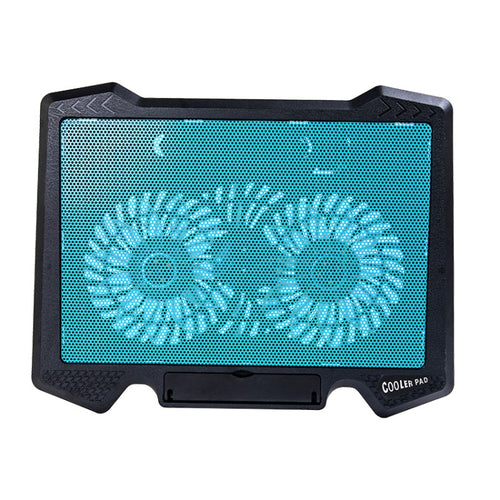 S200 Dual Silent Cooling Fan Portable Slim Notebook Cooling Pad for Laptop(Blue) - HoMEdemic™ 