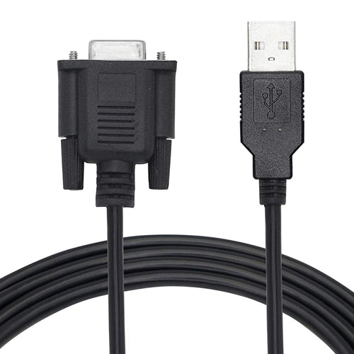 JUNSUNMAY 6 Feet RS232 DB9 Female to USB 2.0 Cable Only Use for Programmable Logic Controller - HoMEdemic™ 