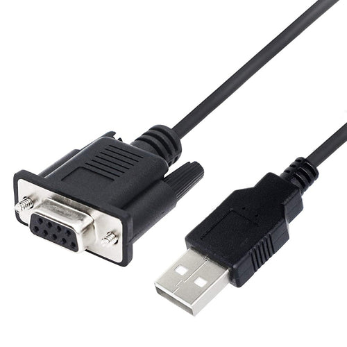 JUNSUNMAY 6 Feet RS232 DB9 Female to USB 2.0 Cable Only Use for Programmable Logic Controller - HoMEdemic™ 