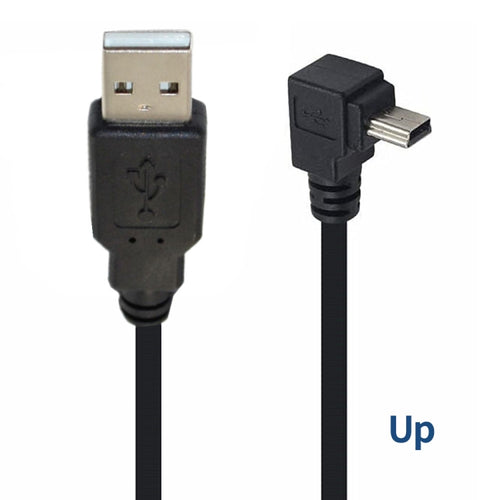 JUNSUNMAY 5 Feet USB A 2.0 to Mini B 5 Pin Charger Cable Cord, Length: 1.5m(Up) - HoMEdemic™ 