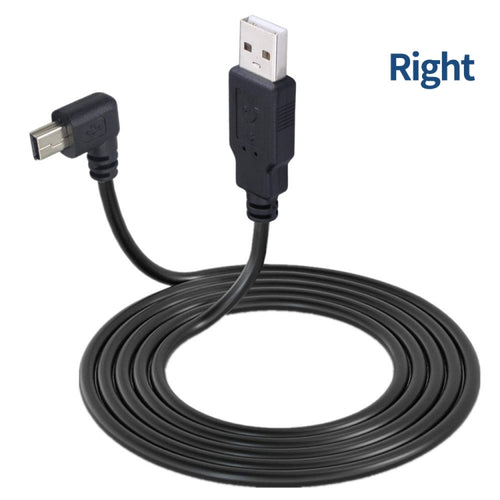 JUNSUNMAY 5 Feet USB A 2.0 to Mini B 5 Pin Charger Cable Cord, Length: 1.5m(Right) - HoMEdemic™ 