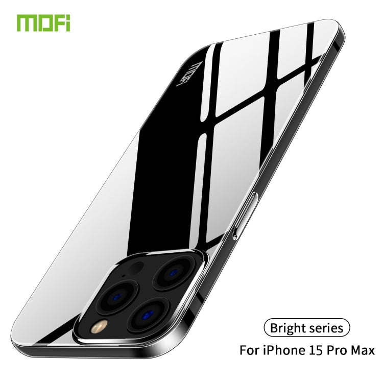 For iPhone 15 Pro Max MOFI Ming Series Ultra-thin TPU Phone Case(Transparent) - HoMEdemic™ 