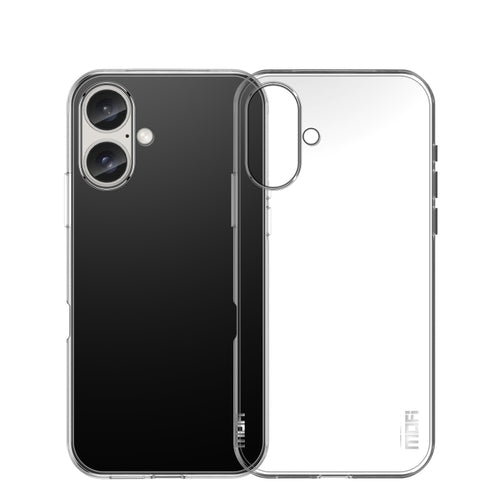 For iPhone 16 MOFI Ming Series Ultra-thin TPU Phone Case(Transparent) - HoMEdemic™ 